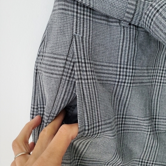 Wilfred  tie-front plaid crepe pant - Picture 3 of 14